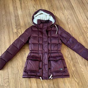 Abercrombie & Fitch Women's Down-Filled Puffer Coat Size Small